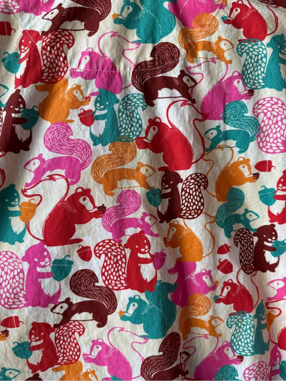 Taylor Swift Official RED Taylor’s‎ Version Women’s Squirrel Pajama Top Small